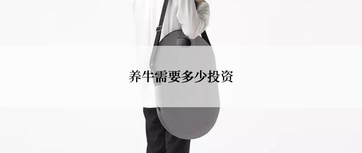 养牛需要多少投资