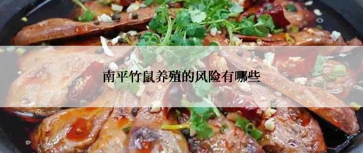 南平竹鼠养殖的风险有哪些