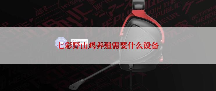 七彩野山鸡养殖需要什么设备