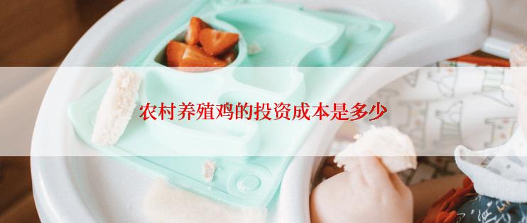 农村养殖鸡的投资成本是多少