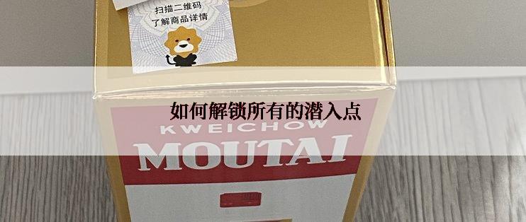  如何解锁所有的潜入点