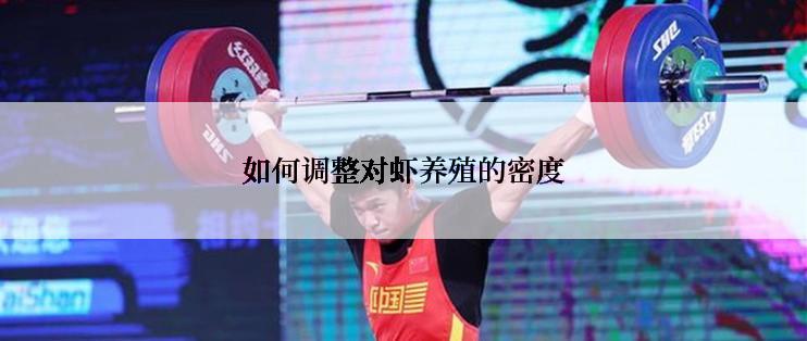 如何调整对虾养殖的密度