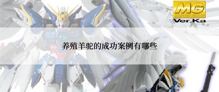 养殖羊驼的成功案例有哪些