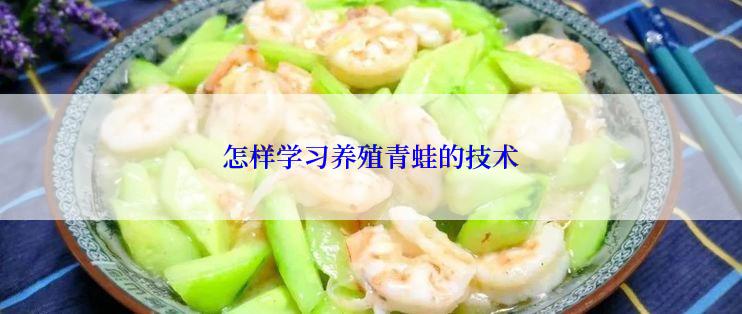 怎样学习养殖青蛙的技术