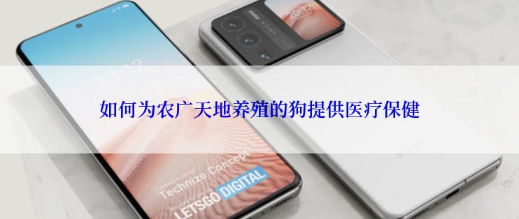 如何为农广天地养殖的狗提供医疗保健