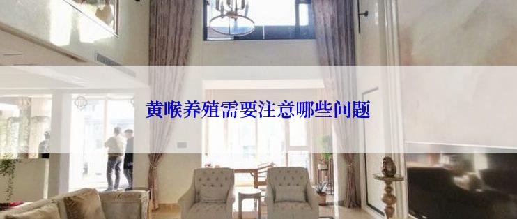 黄喉养殖需要注意哪些问题