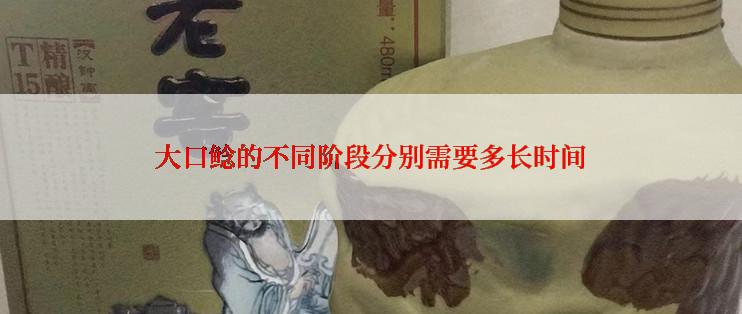 大口鲶的不同阶段分别需要多长时间