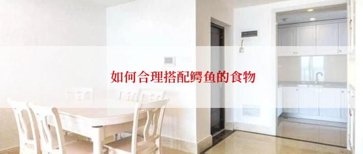  如何合理搭配鳄鱼的食物