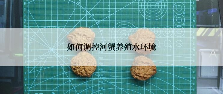 如何调控河蟹养殖水环境
