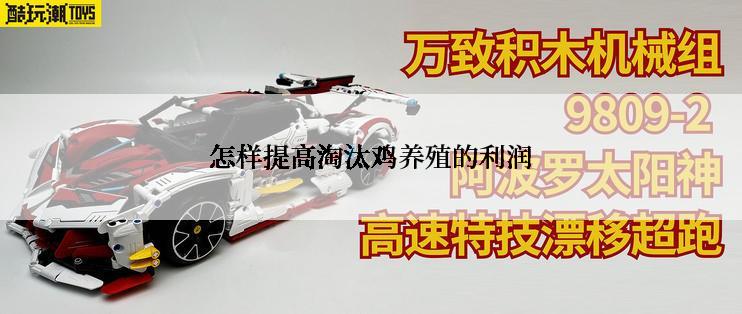 怎样提高淘汰鸡养殖的利润