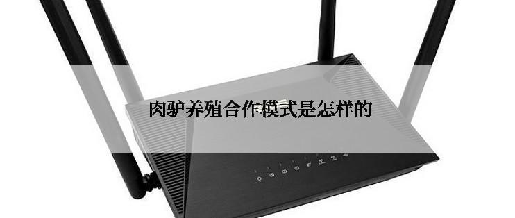 肉驴养殖合作模式是怎样的