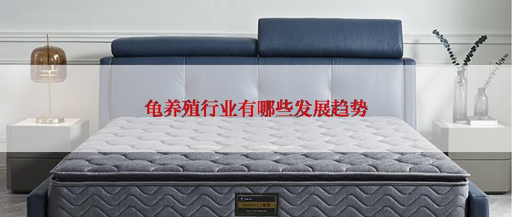 龟养殖行业有哪些发展趋势