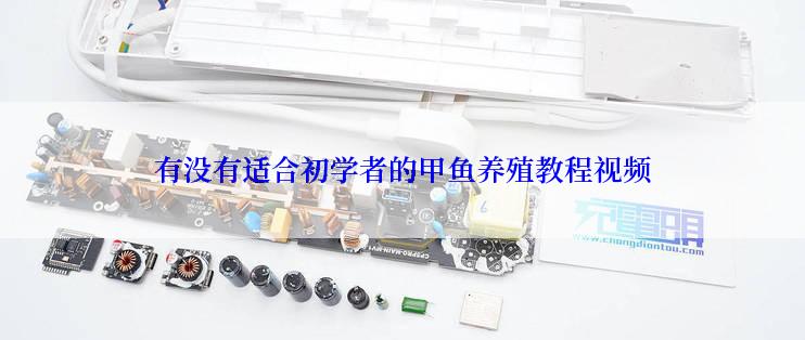 有没有适合初学者的甲鱼养殖教程视频