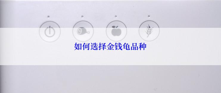 如何选择金钱龟品种