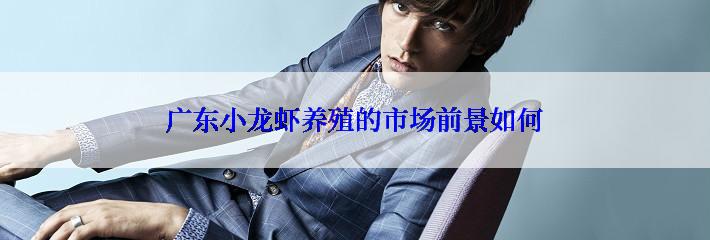 广东小龙虾养殖的市场前景如何