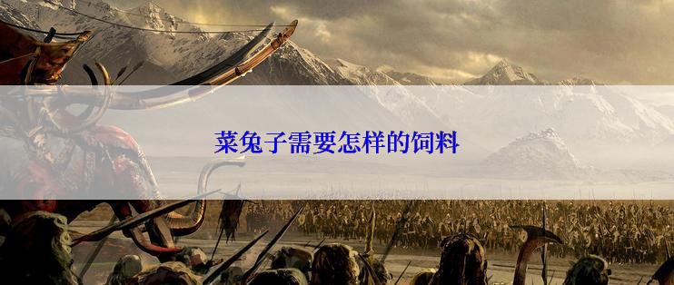 菜兔子需要怎样的饲料