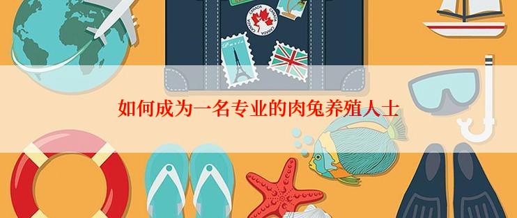 如何成为一名专业的肉兔养殖人士