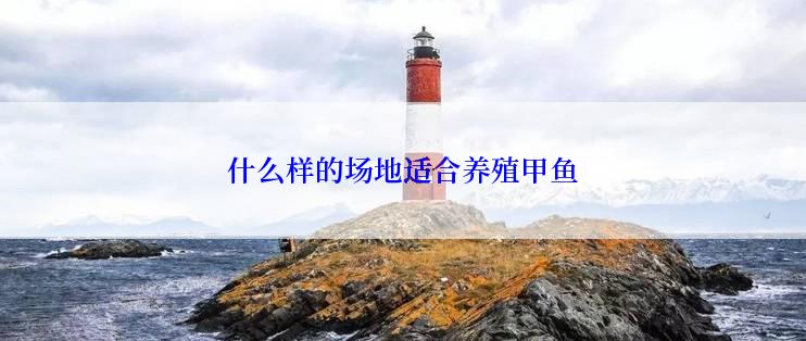什么样的场地适合养殖甲鱼