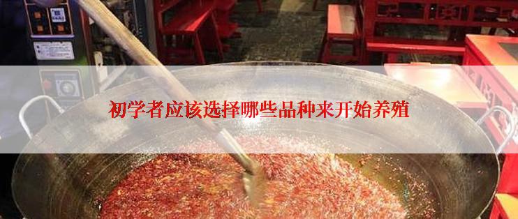 初学者应该选择哪些品种来开始养殖