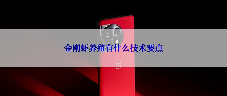 金刚虾养殖有什么技术要点