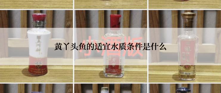 黄丫头鱼的适宜水质条件是什么