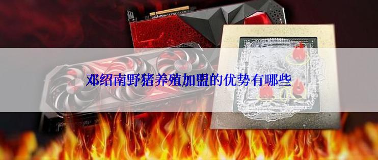 邓绍南野猪养殖加盟的优势有哪些