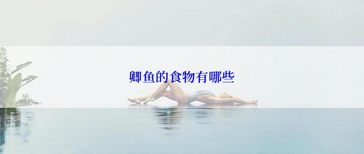 卿鱼的食物有哪些