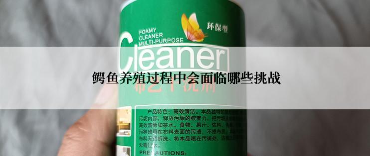  鳄鱼养殖过程中会面临哪些挑战