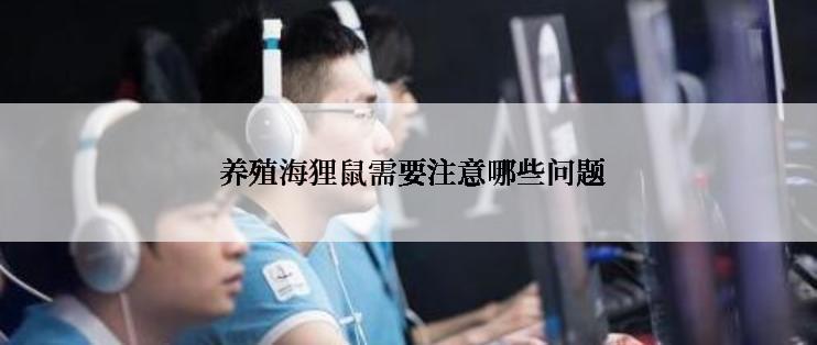  养殖海狸鼠需要注意哪些问题