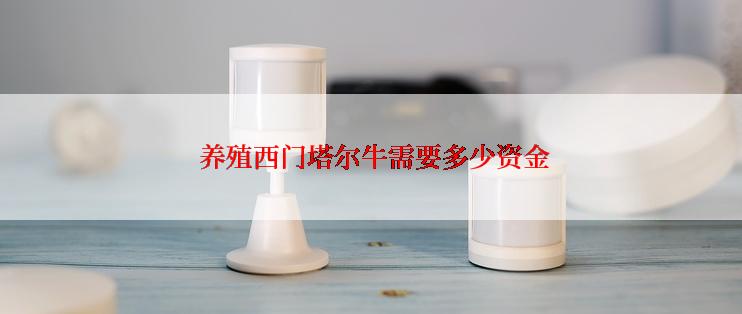  养殖西门塔尔牛需要多少资金