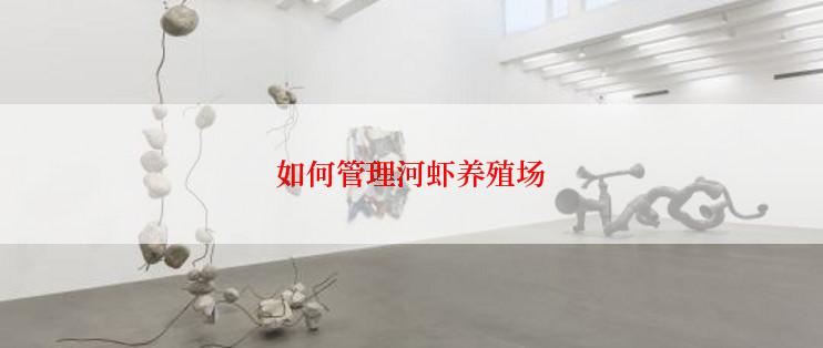如何管理河虾养殖场
