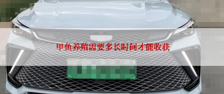 甲鱼养殖需要多长时间才能收获