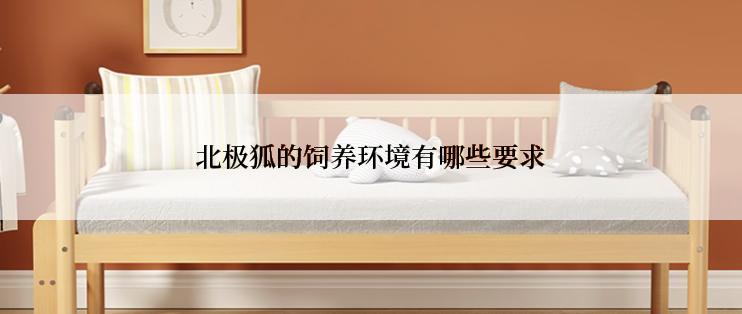 北极狐的饲养环境有哪些要求
