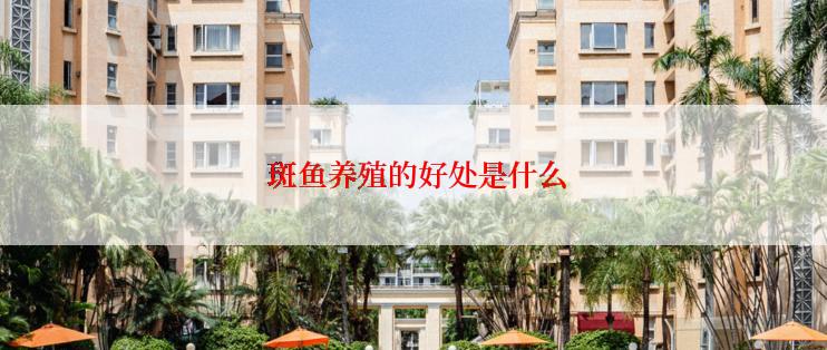  斑鱼养殖的好处是什么