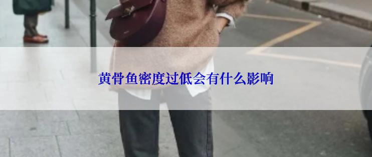黄骨鱼密度过低会有什么影响