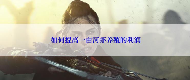  如何提高一亩河虾养殖的利润