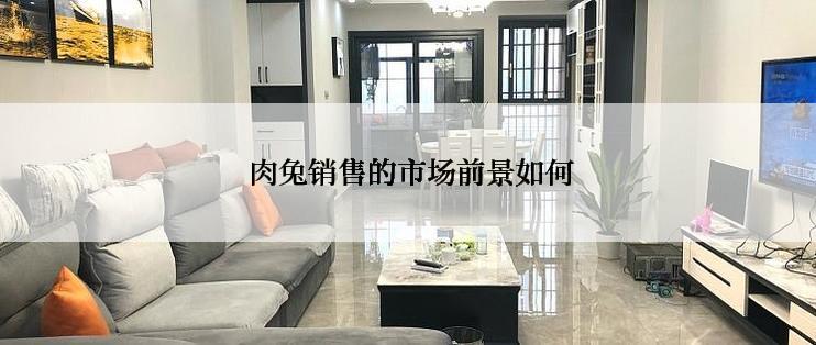  肉兔销售的市场前景如何
