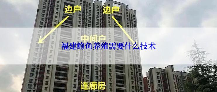 福建鲍鱼养殖需要什么技术