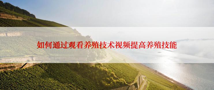 如何通过观看养殖技术视频提高养殖技能