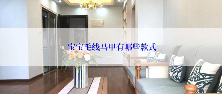  宝宝毛线马甲有哪些款式