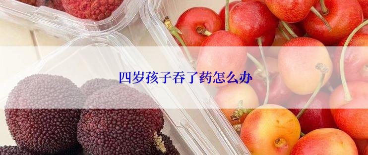  四岁孩子吞了药怎么办
