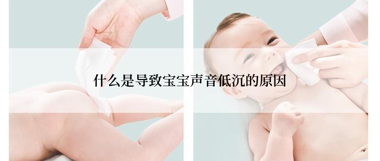 什么是导致宝宝声音低沉的原因