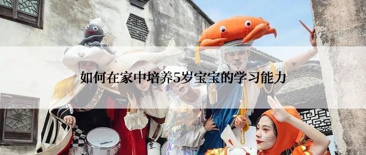 如何在家中培养5岁宝宝的学习能力