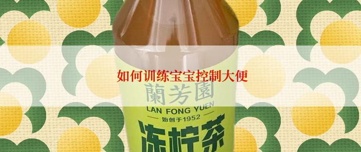 如何训练宝宝控制大便