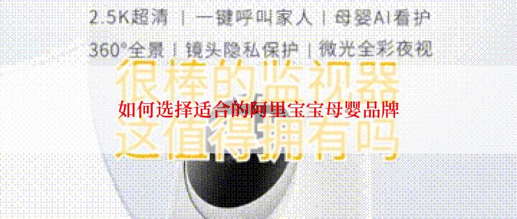 如何选择适合的阿里宝宝母婴品牌