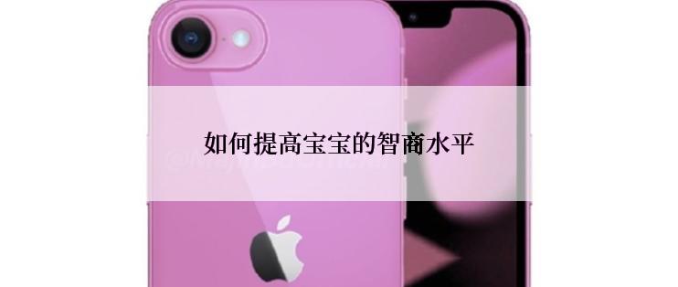 如何提高宝宝的智商水平