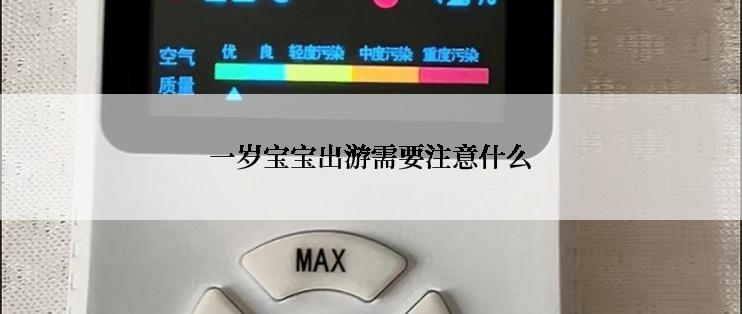 一岁宝宝出游需要注意什么