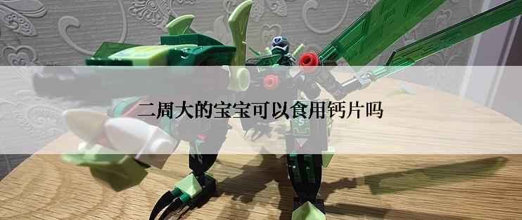 二周大的宝宝可以食用钙片吗