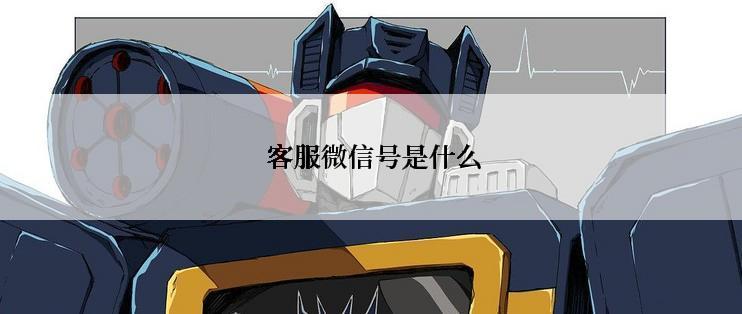  客服微信号是什么
