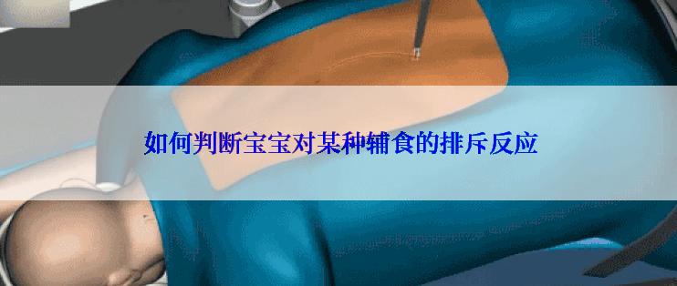  如何判断宝宝对某种辅食的排斥反应